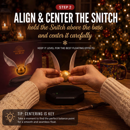 Harry Potter Floating Golden Snitch